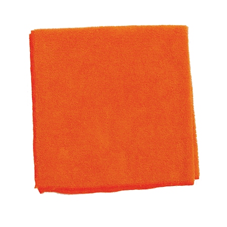 Golden Star Orange Microfiber Cloth 300 GMS, 1, PK36 MC1616ORG300-36PK